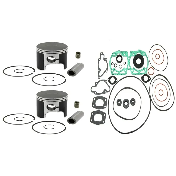 2 SPI .020 Over Pistons Bearings Full Gasket Kit Ski-Doo 500 L/C Summit Formula