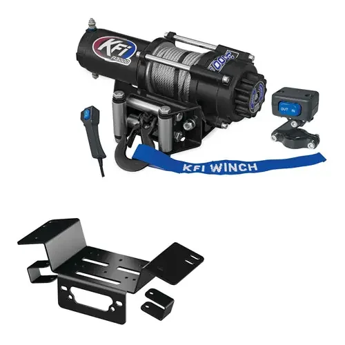 3000 lb KFI Winch Mount Combo Kit 2014-2015 HONDA PIONEER 700 and 700-4 NEW