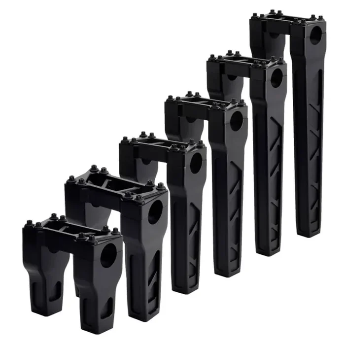 4″ 6″ 8″ 10″ 12″ 14″ Club Style Top Clamp Straight Handlebar Risers For Harley 1‘‘ Bar Dyna Softail Sportster Touring
