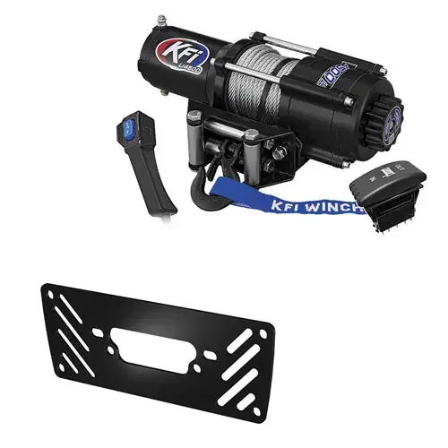 4500 lb KFI Steel Winch Mount Combo – 2009-15 Arctic Cat Prowler 1000 500 700