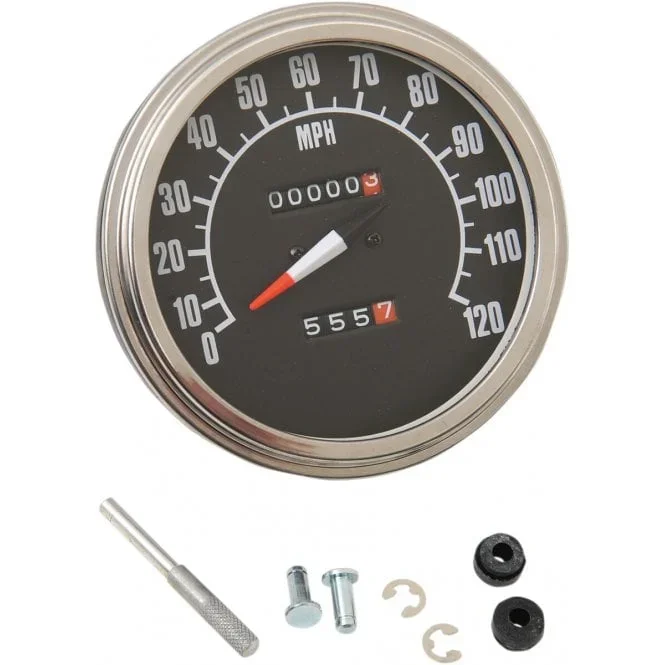 5″ FL-Style 1:1 Speedometer Classic, Touring