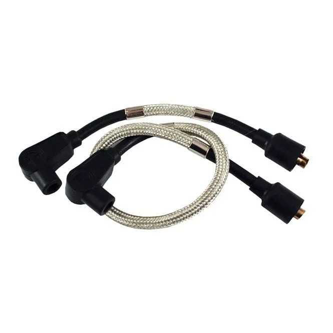 8mm Pro Braided Stainless Spark Plug Wire Set