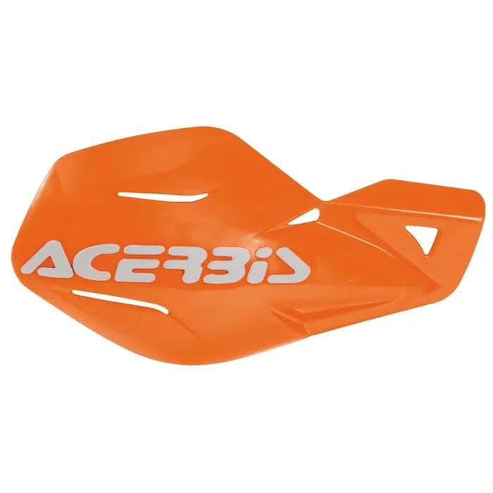 Acerbis 16 Orange/White Uniko Non-Vented Handguards – 2041785321