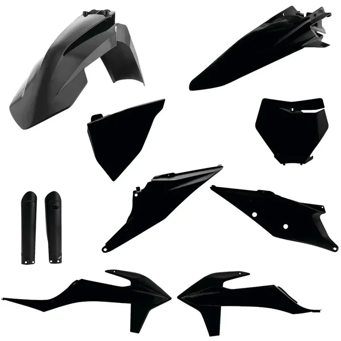 Acerbis Black Full Plastic Kit for KTM – 2726490001