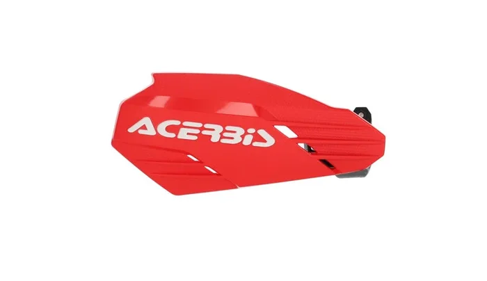 ACERBIS HANDGUARDS LNEAR (VIEW DESCRIPTION FOR FITMENT DETAILS); RED/WHITE