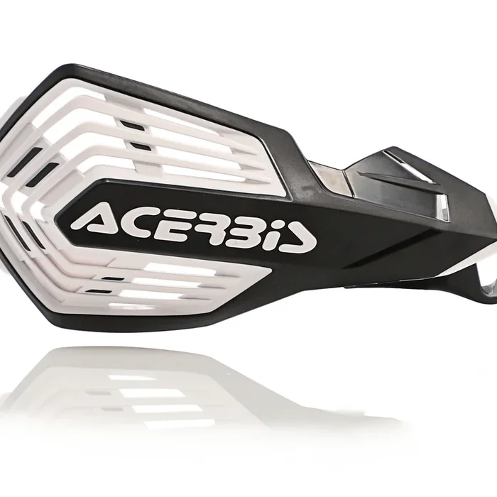 ACERBIS K-FUTURE H HANDGUARDS (VIEW DESCRIPTION FOR FITMENT DETAILS); BLACK/WHITE