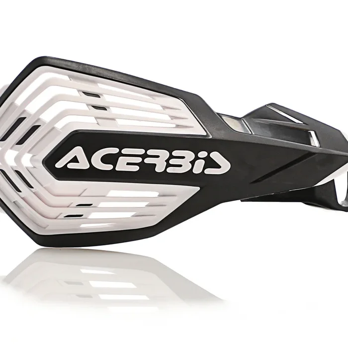 ACERBIS K-FUTURE KH HANDGUARDS (VIEW DESCRIPTION FOR FITMENT DETAILS); BLACK/WHITE