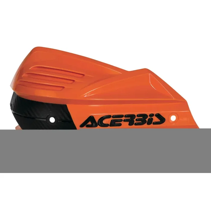 Acerbis Orange/Black X-Factor Replacement Handguard Shields – 2393481008