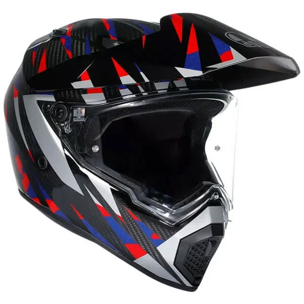 AGV AX9 22.06 – Steppa Carbon / Red / Blue