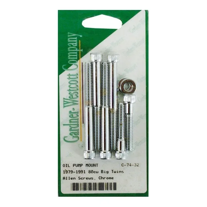 ALLEN BOLT OIL PUMP MOUNT KIT 79-91 B.T.