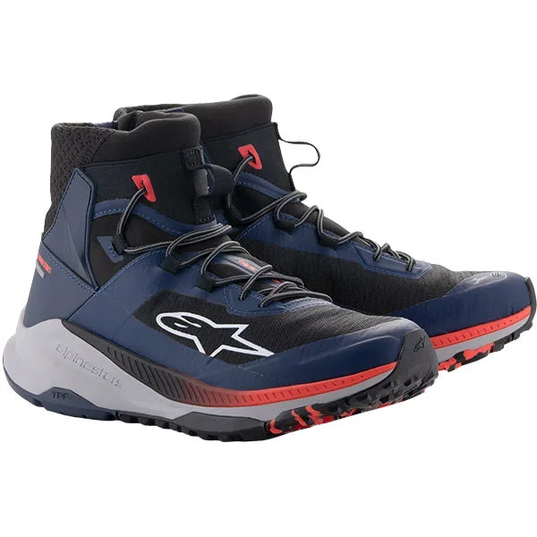 Alpinestars Speedforce XR Shoes – Blue / Black / Fluo Red / Grey