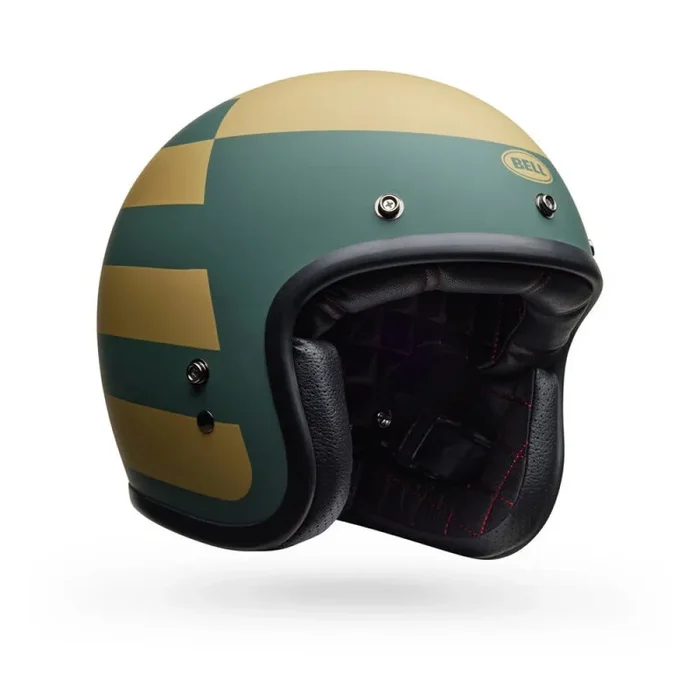 Bell Custom 500 Helmet EC22.06 Parlor Matt Emerald Gold