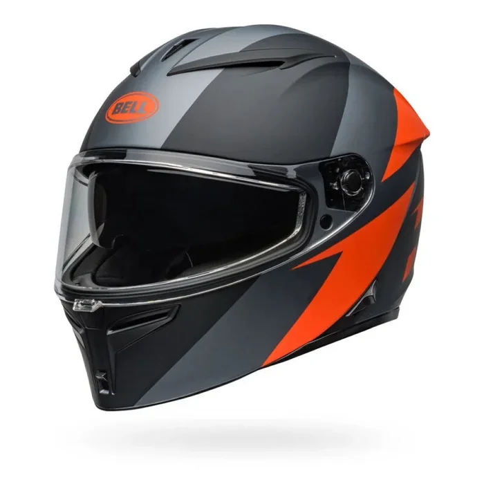 Bell Lithium Helmet Shear Grey Orange