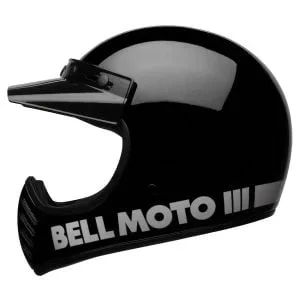 Bell Moto 3 Helmet – Gloss Black