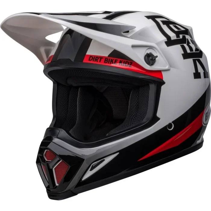 Bell MX-9 Mips Twitch Helmet Dark Black White