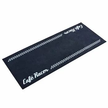 Bikeit Custom Motorcycle Garage Mat (Cafe Racer)