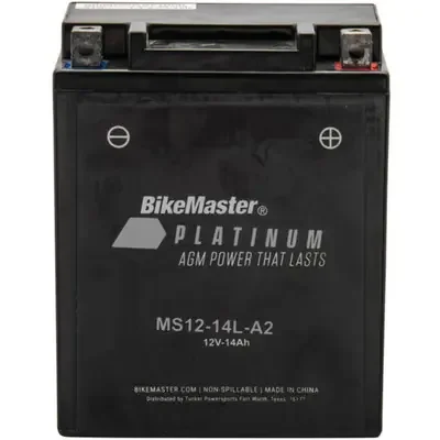 BikeMaster Suzuki GS1100E 80-83 AGM Platinum Battery