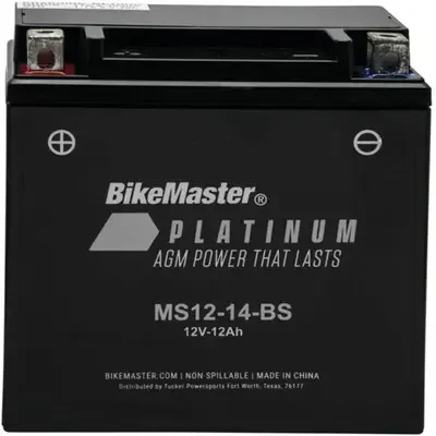 BikeMaster Yamaha YZF1000R 97-98 AGM Platinum Battery
