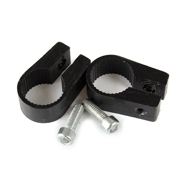 Black MX Bar Clamps (Pair) for XFLM125GY-2B, QM125GY-2B