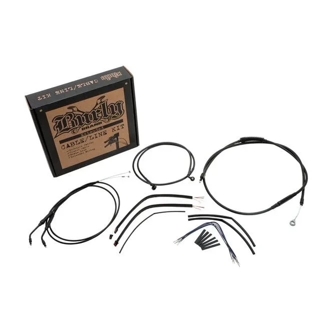 Burly Apehanger Cable/Line Kit 96-03 XL