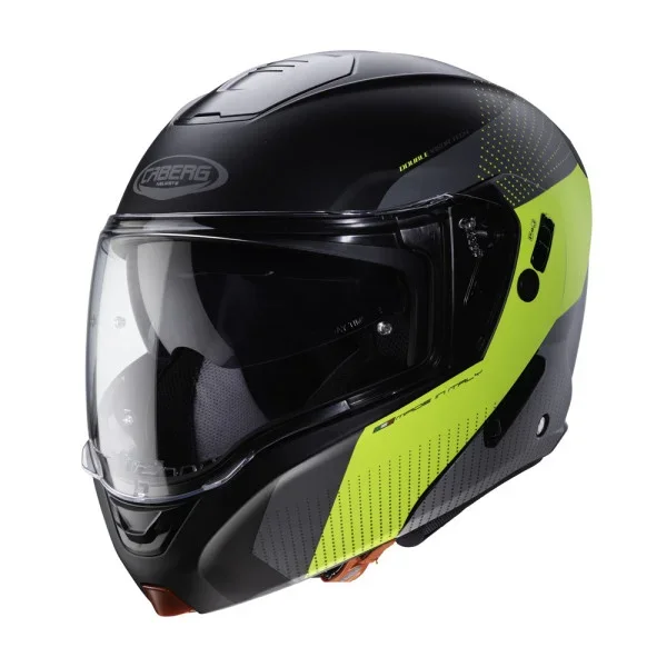 Caberg Horus Scout Matt Black/Yellow Special – Flip Up Helmets