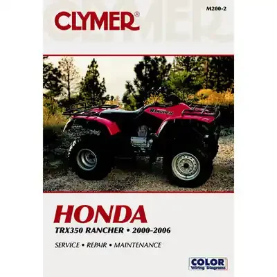 Clymer Honda TRX350 Rancher 00-06 Service Manual
