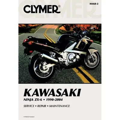 Clymer Kawasaki Ninja ZX-6 90-04 Service Manual