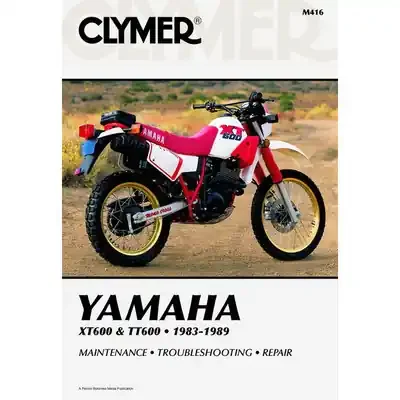 Clymer Yamaha XT600 & TT600 83-89 Service Manual