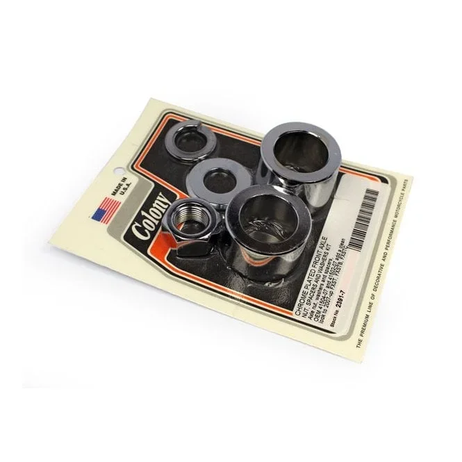 COLONY AXLE SPACER KIT FRONT SMOOTH 07-15 FXST/FXSTB/FXSTC