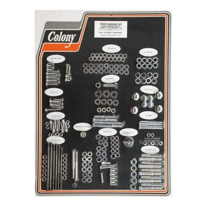 COLONY MOTOR SCREW SET 70-75 SHOVEL