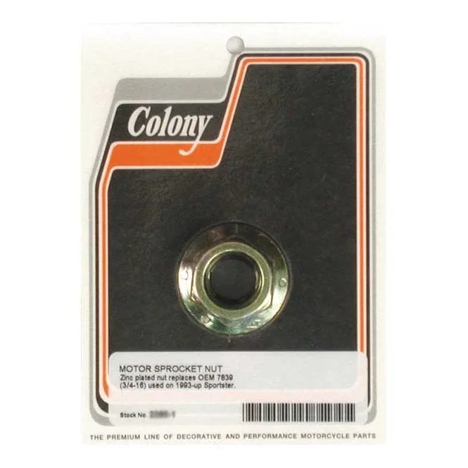 Colony motor sprocket nut 93-21 XL (excl. 08-12 XR1200)