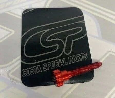 CSP Trials Idle Screw Adjuster for Keihin PWK28 Carb – Red