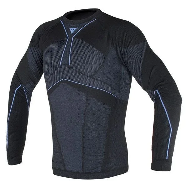 Dainese D-Core Aero Long Sleeve Shirt – Black/Cobalt Blue