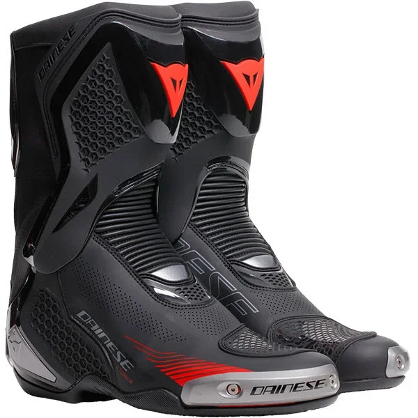 Dainese Torque 4 Air Boots – Black / Lava Red