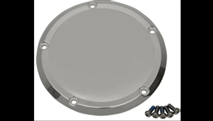 Derby Cover Plain Chrome Bagger