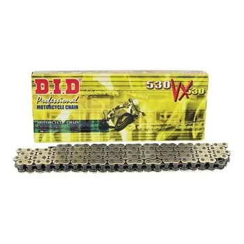 DID 530 VX3 Gold X Ring Chain (108 Links)