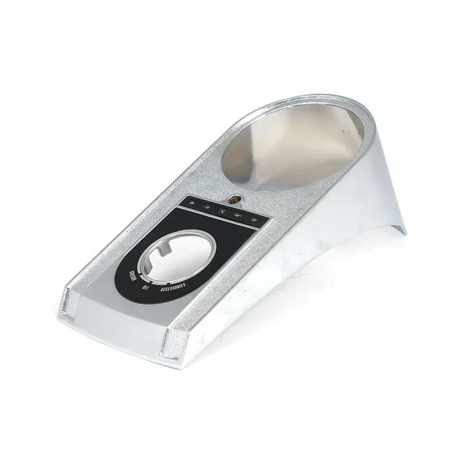 Die-Cast Aluminium Dash Cover, 00-10 Style. Chrome