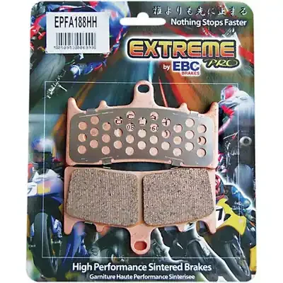 EBC Suzuki GSX600F Katana 98-06 (left) EPFA Road Race Front Brake Pads