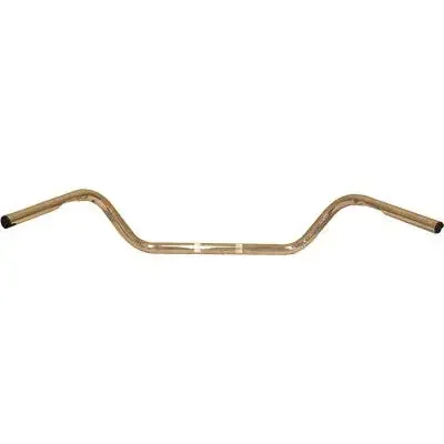 Emgo – 07-12556 – 1in. Dimple (Harley) Med. Western Handlebar, Chrome