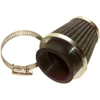 Emgo – 12-55728 – Clamp-On Air Filter, Mount Flange I.D. 28mm