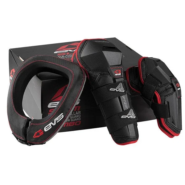 EVS SLAM 2 PROTECTOR COMBO (INC OPTION KNEE/ELBOW/R2 NECK) (BLACK) – YOUTH