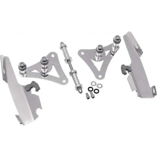 Fats/Slim Windshield Trigger-Lock Complete Mount Kit Softail