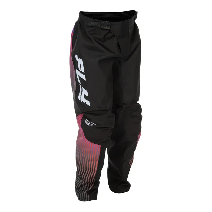 FLY 2026 F-16 Kids Trousers – Black/Red/Purple