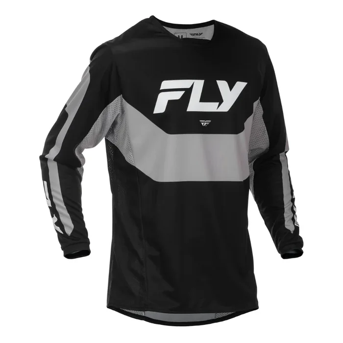 FLY 2026 Kinetic Jersey – Black/Grey