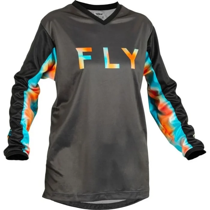Fly F-16 Women Jersey Grey Pink Blue