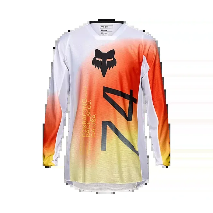 FOX 180 AIR HAZE JERSEY WHT