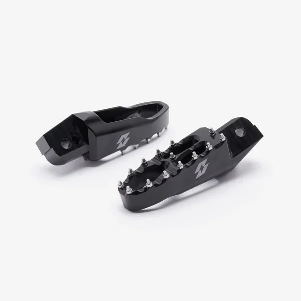 Full-E Charged Pillion Footpeg Set Black