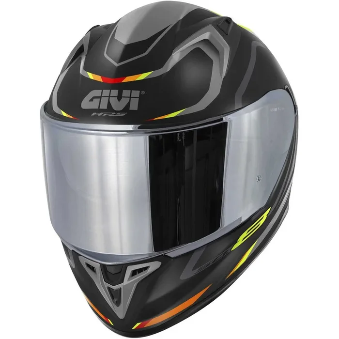 Givi 50.8F Mach1 Helmet Black Grey Red