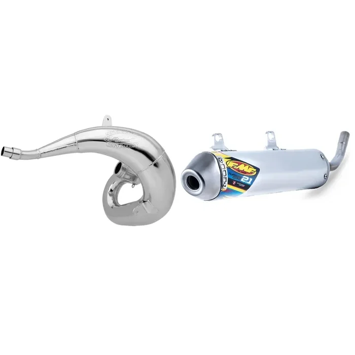 Gnarly Exhaust Pipe & Turbinecore 2.1 Silencer w/ Arrestor HUSQ TE 300 2017