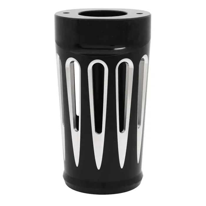 Harley FLHX Street Glide 2006-2013Deep Cut Fork Boot Covers Black by Arlen Ness